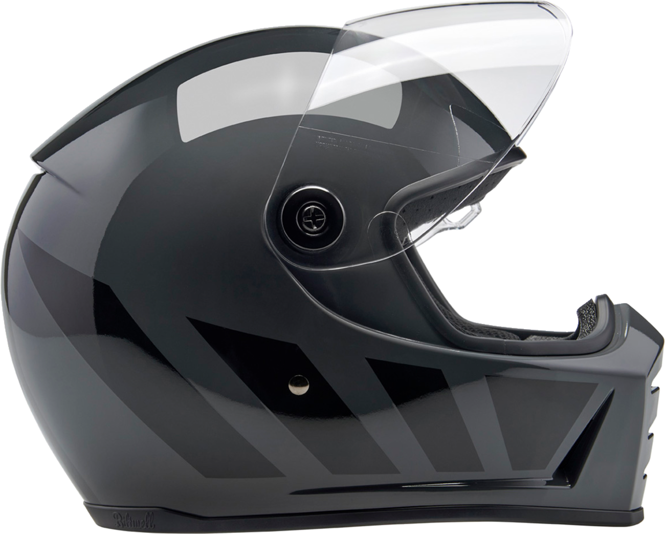 Biltwell Lanespltr Grey Helmet