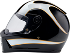 Biltwell Lanespltr Bk/wt Helmet