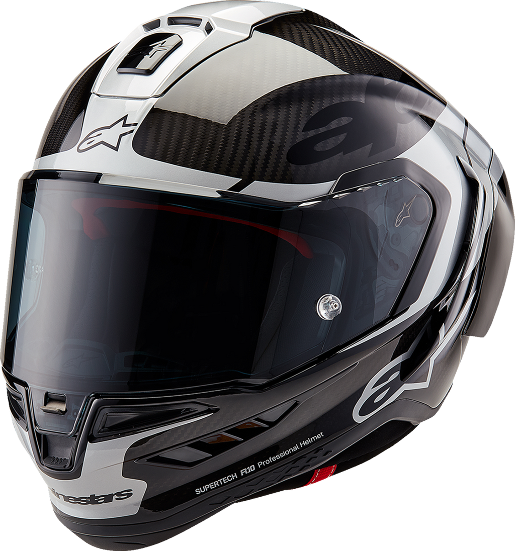 Supertech R10 Helmet - Element - Carbon/Silver/Black - XS (1)