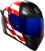 AGV K1 S Helmet - US Flag - Red/White/Blue