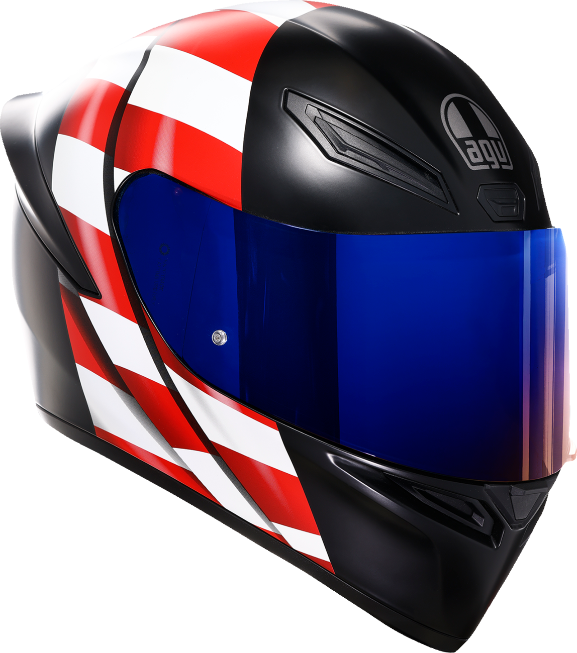 AGV K1 S Helmet - US Flag - Red/White/Blue