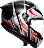 AGV K6 S Helmet - Karve - Matte Black/White/Red - XL