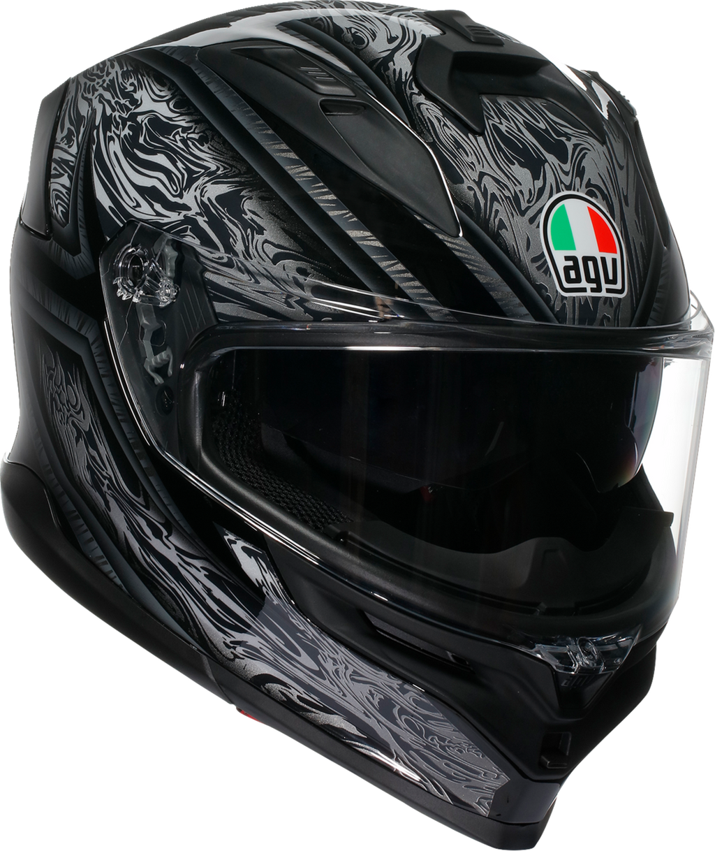 K7 Helmet - Damascus - Black/Silver - 2XL (1)