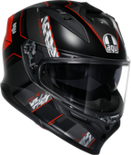 AGV K7 Helmet - Kyber - Matte Black/Red - Large