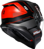 AGV K7 Helmet - Kyber - Matte Black/Red - Large