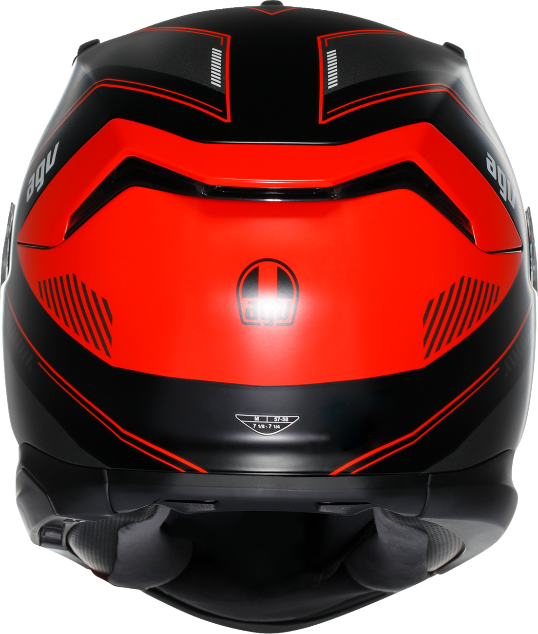 AGV K7 Helmet - Kyber - Matte Black/Red - Large