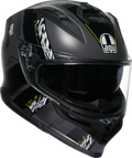 K7 Helmet - Kyber - Matte Gray/Yellow Fluo - Large (1)