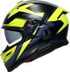 AGV K7 Helmet - Glimpse - Matte Black/Yellow Fluo - Small