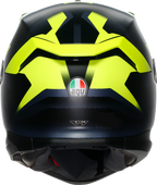 AGV K7 Helmet - Glimpse - Matte Black/Yellow Fluo - Small
