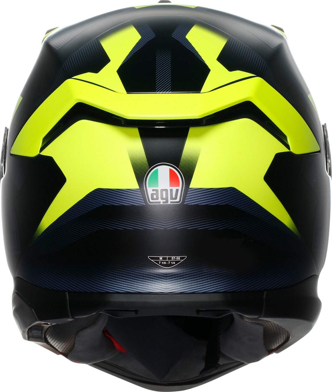 AGV K7 Helmet - Glimpse - Matte Black/Yellow Fluo - Small
