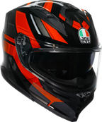 K7 Helmet - Taurax - Black/Red - Small (1)