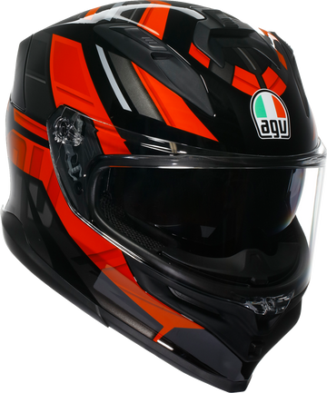 K7 Helmet - Taurax - Black/Red - Small (1)