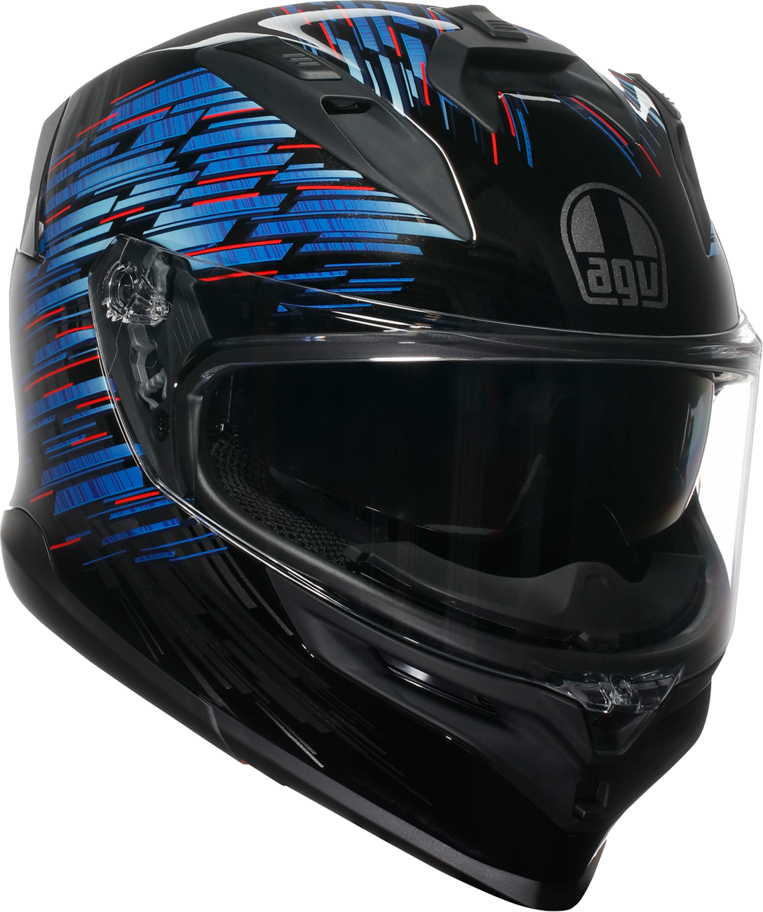 AGV K7 Helmet - Genisys - Black/Blue/Gray