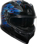 K7 Helmet - Genisys - Black/Blue/Gray - XL (1)