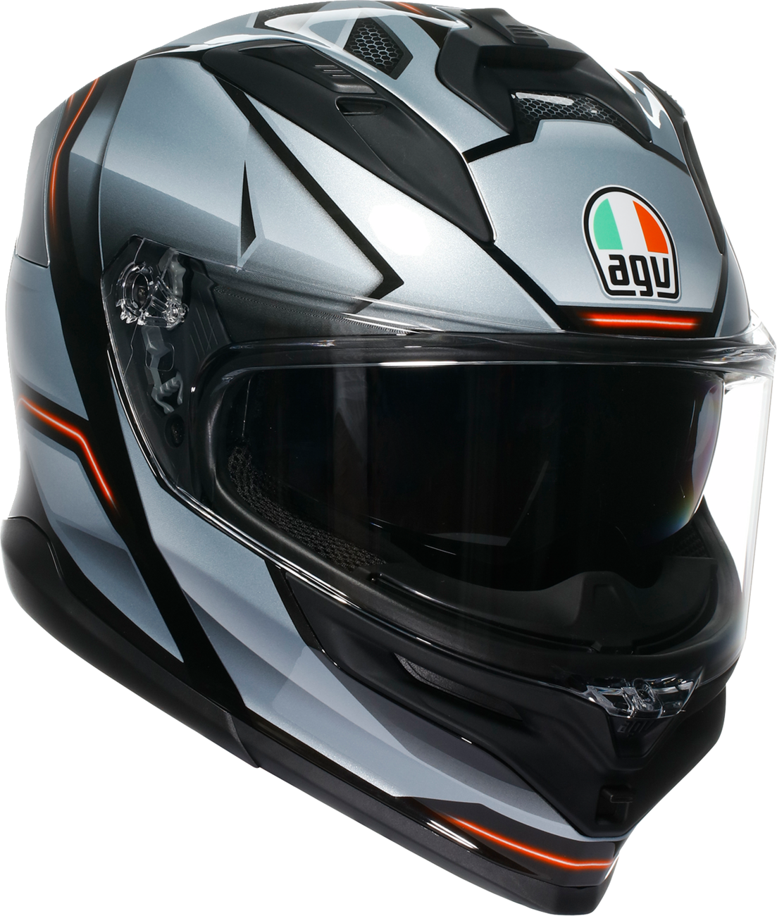 AGV K7 Helmet - Jaeger - Black/Silver