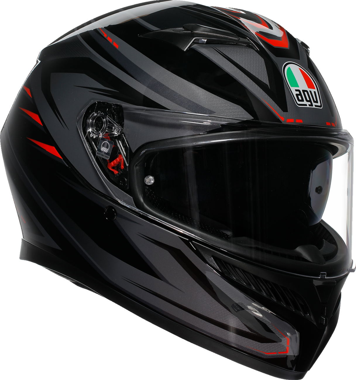 AGV K3 Helmet - Syth - Black/Red