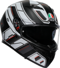 K3 Helmet - Rivia - Matte Black/White - Small (1)