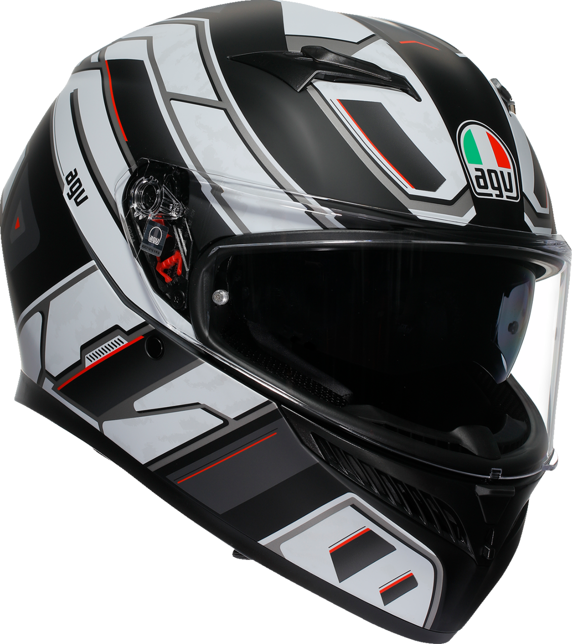 K3 Helmet - Rivia - Matte Black/White - Small (1)