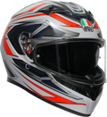 K3 Helmet - Space - Matte White/Red Fluo - Medium (1)