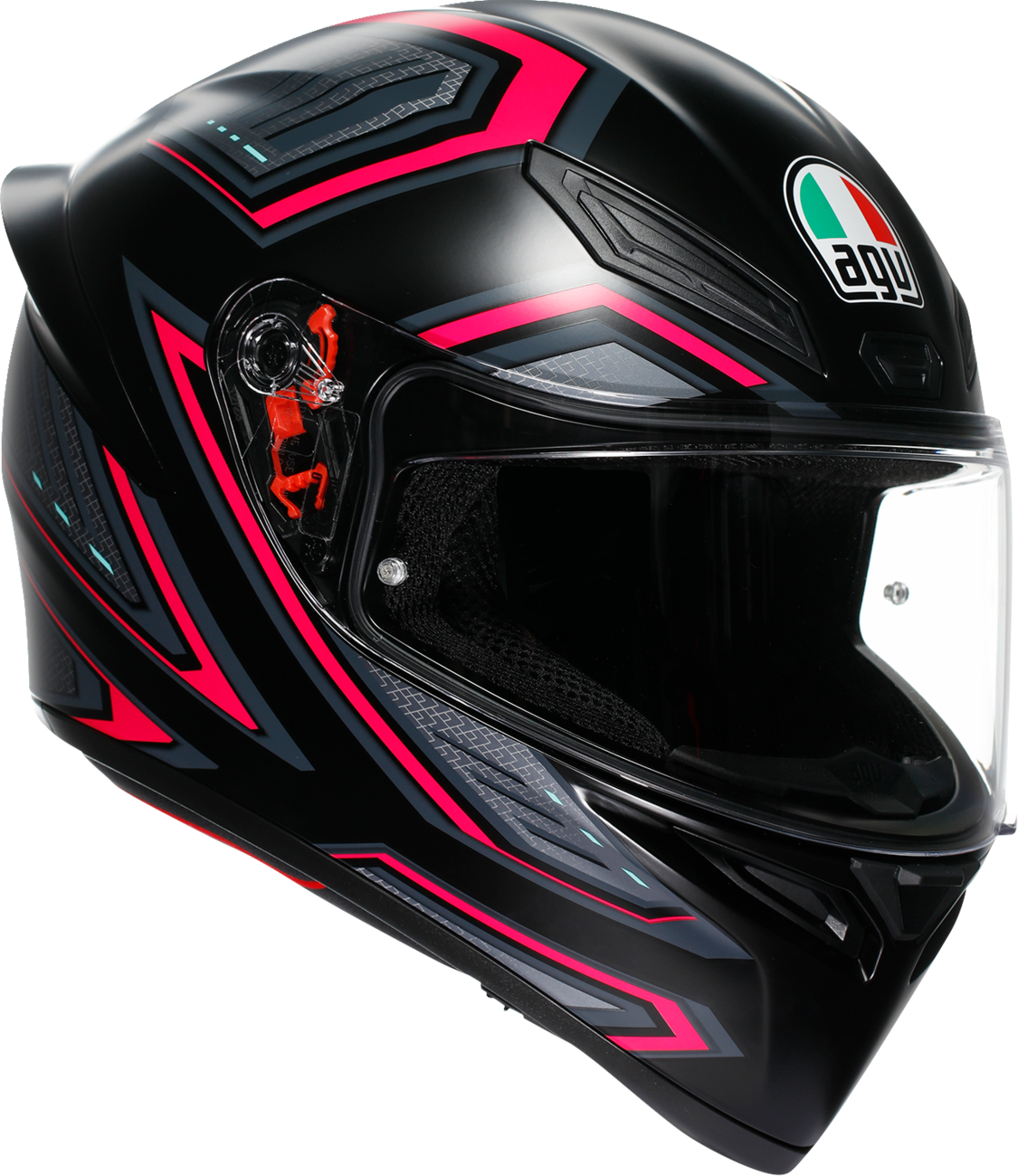 K1 S Helmet - Sling - Matte Black/Pink - 2XL (1)