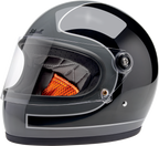 Biltwell Gringo S Gloss Storm Grey/black Tracker Helmet