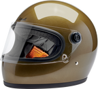 Biltwell Gringo S Ugly Gold Metallic Helmet