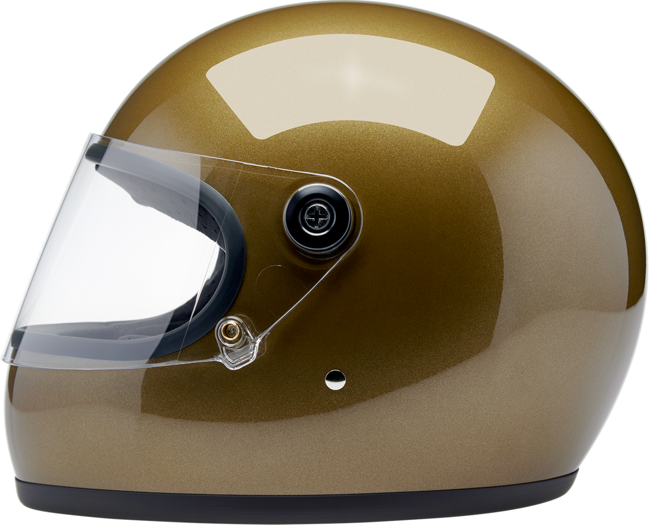 Biltwell Gringo S Ugly Gold Metallic Helmet