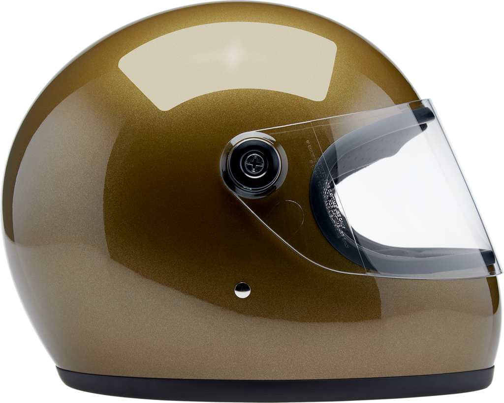 Biltwell Gringo S Ugly Gold Metallic Helmet