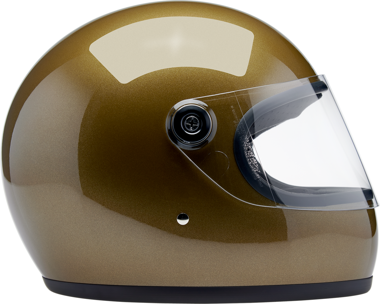 Biltwell Gringo S Ugly Gold Metallic Helmet