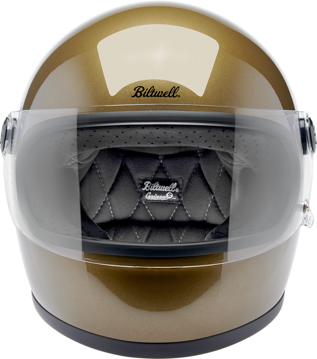 Biltwell Gringo S Ugly Gold Metallic Helmet