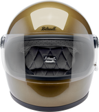 Biltwell Gringo S Ugly Gold Metallic Helmet