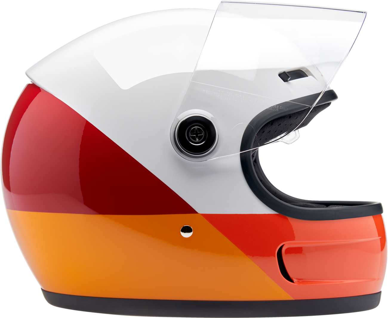 Biltwell Gringo Sv Gloss Intersection Warm Helmet