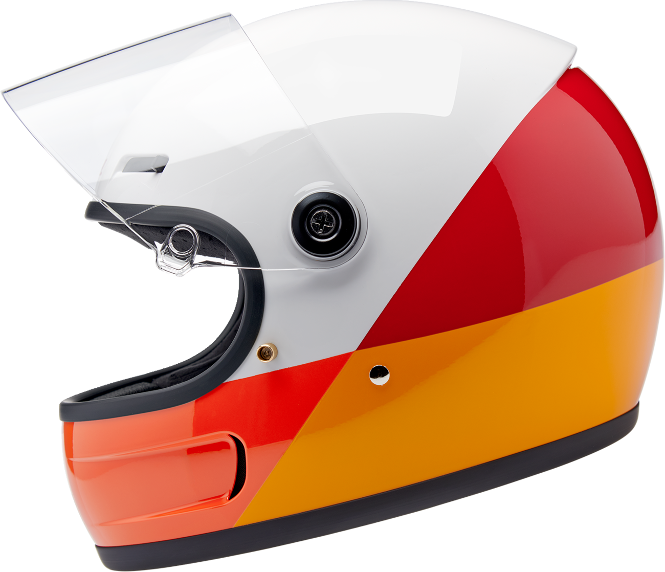 Biltwell Gringo Sv Gloss Intersection Warm Helmet