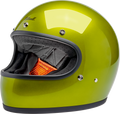 Biltwell Gringo Metallic Lime Helmet