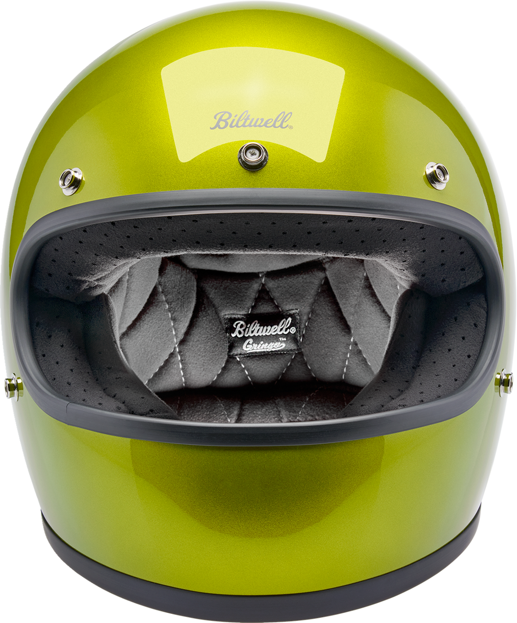 Biltwell Gringo Metallic Lime Helmet