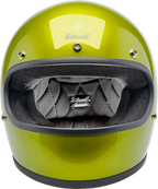 Biltwell Gringo Metallic Lime Helmet