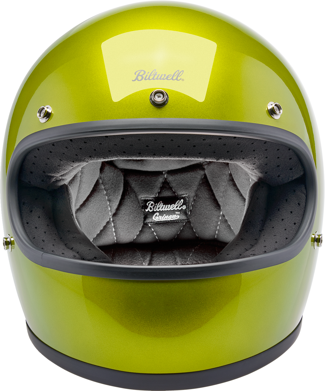 Biltwell Gringo Metallic Lime Helmet