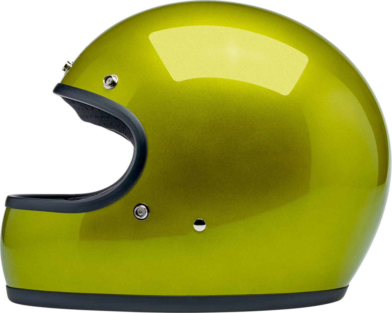 Biltwell Gringo Metallic Lime Helmet