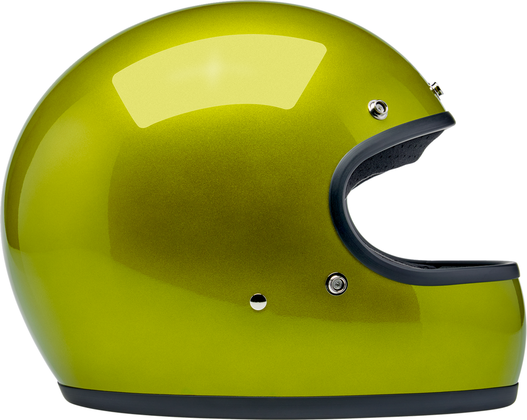 Biltwell Gringo Metallic Lime Helmet