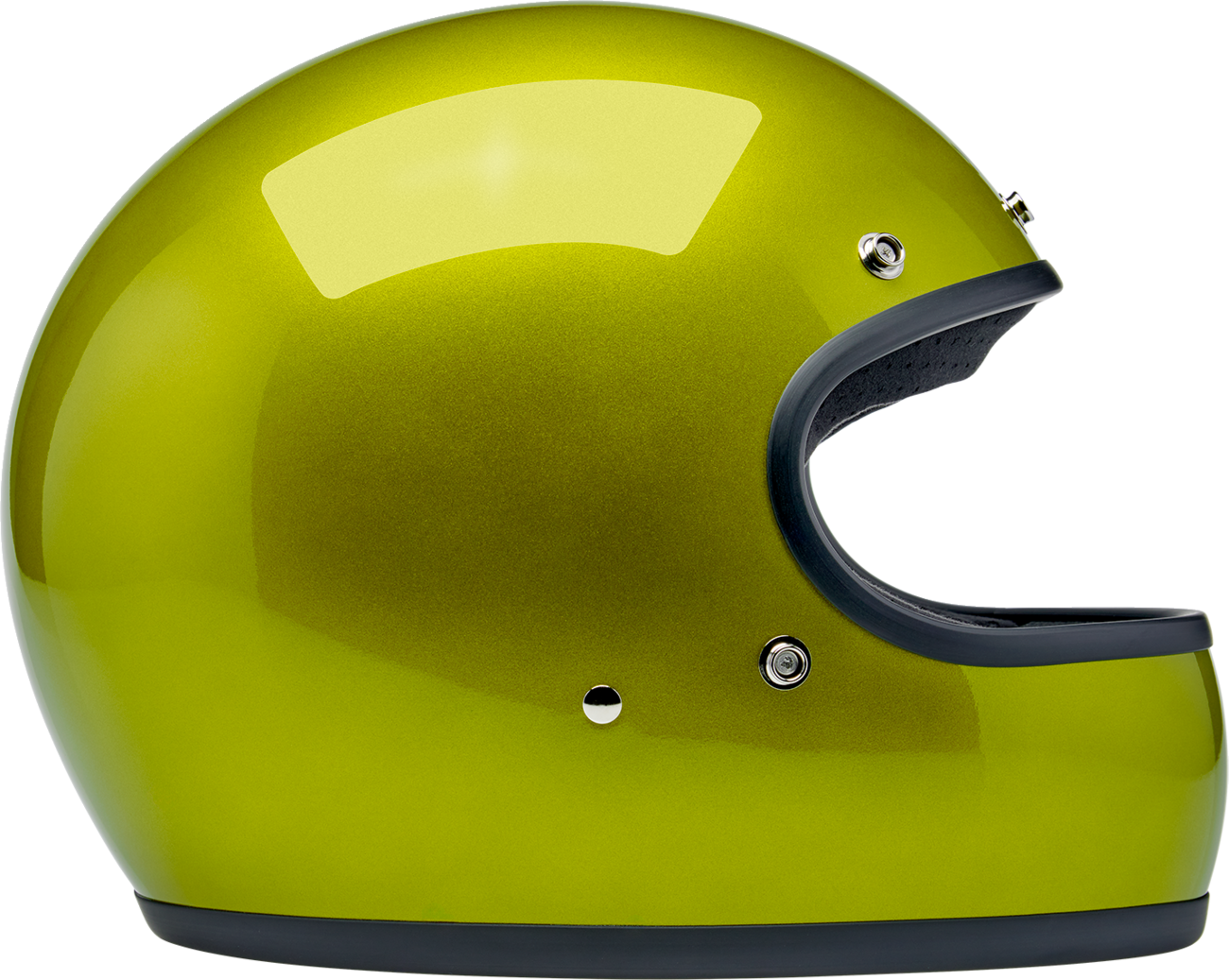 Biltwell Gringo Metallic Lime Helmet