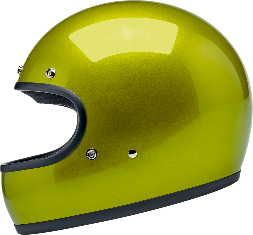 Biltwell Gringo Metallic Lime Helmet