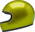 Biltwell Gringo Metallic Lime Helmet