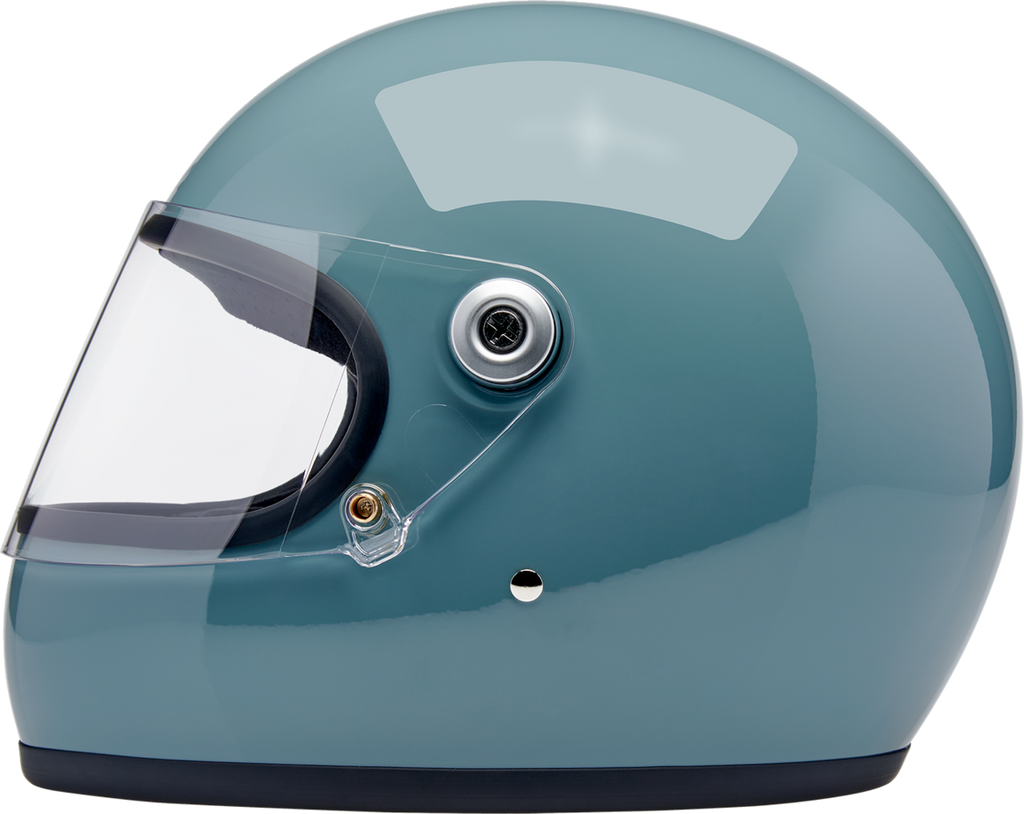 Biltwell Gringo S Gloss Agave Blue Helmet