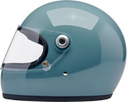 Biltwell Gringo S Gloss Agave Blue Helmet