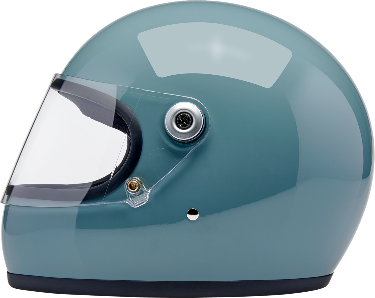 Biltwell Gringo S Gloss Agave Blue Helmet