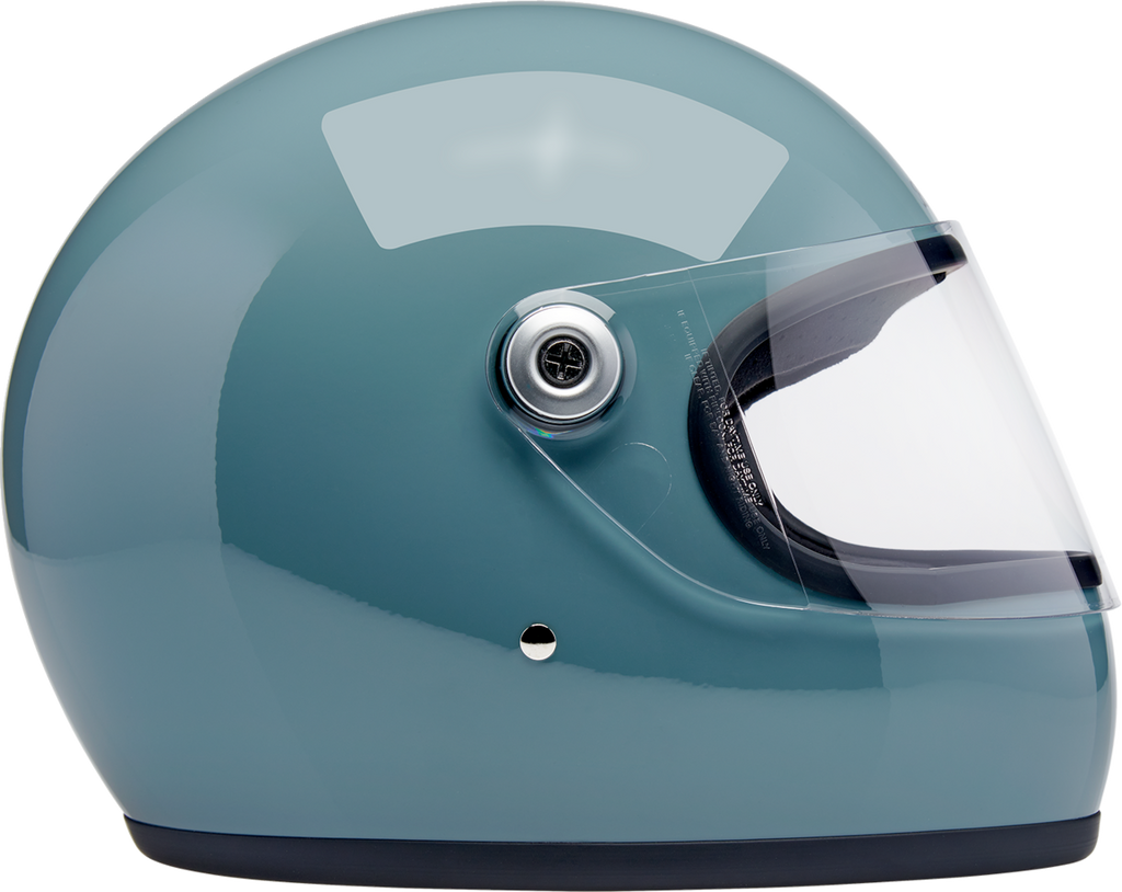 Biltwell Gringo S Gloss Agave Blue Helmet