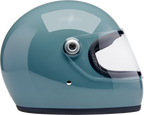 Biltwell Gringo S Gloss Agave Blue Helmet