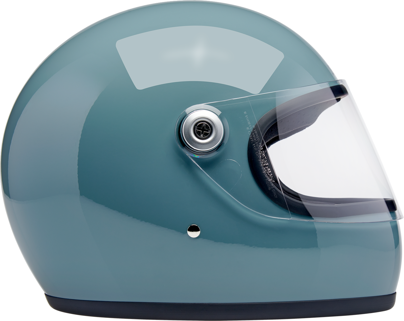 Biltwell Gringo S Gloss Agave Blue Helmet