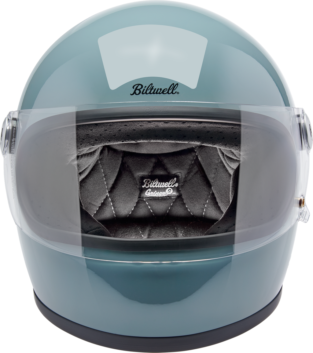 Biltwell Gringo S Gloss Agave Blue Helmet