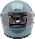 Biltwell Gringo S Gloss Agave Blue Helmet